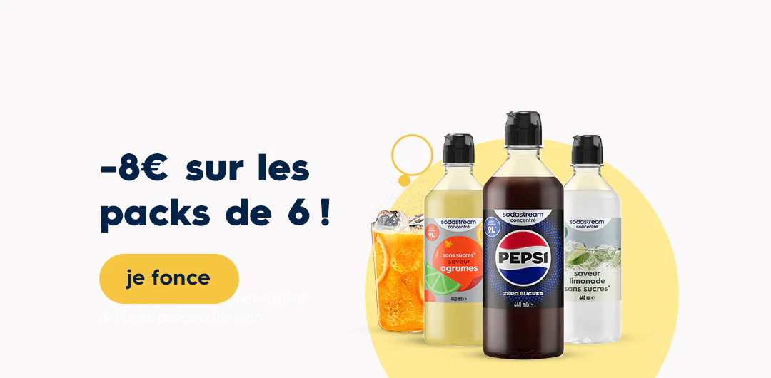 Pétillez sans limites chez vous